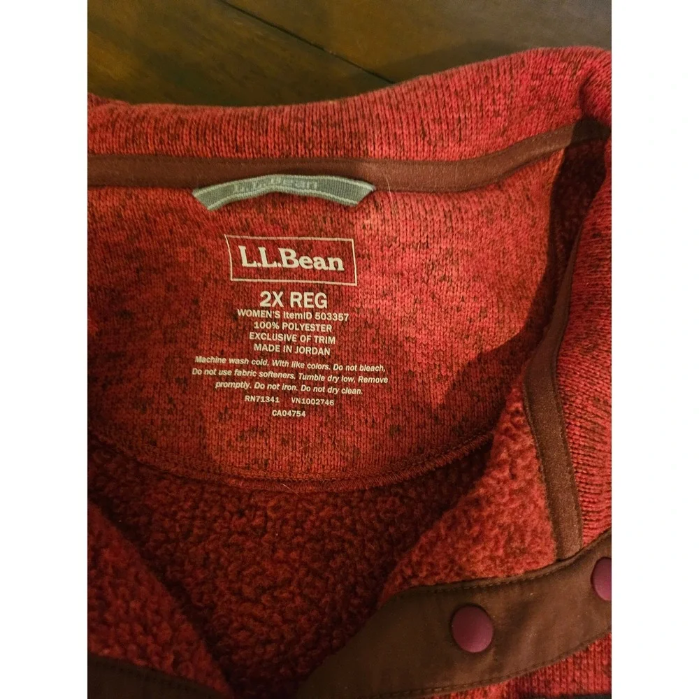 L.L. Bean bean sweater